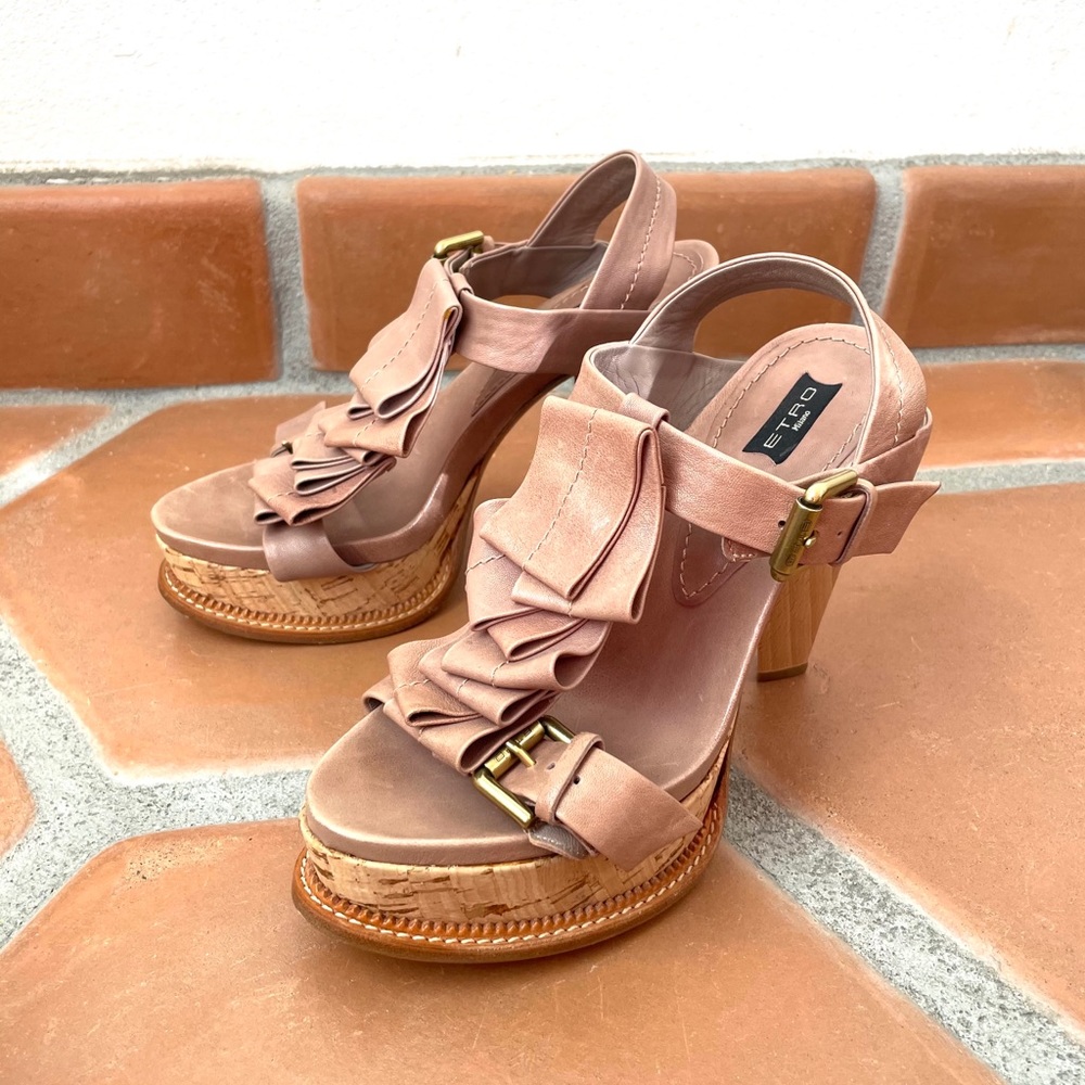 Etro Platform Sandals